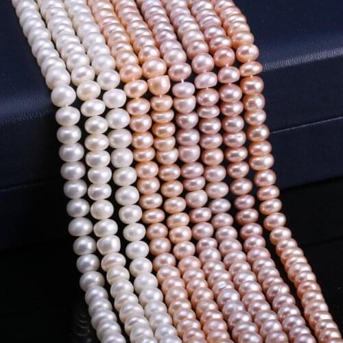 Natural Freshwater Pearl High Quality Punch Loose Beads For Jewelry Making DIY Necklace Bracelet Earrings Anklet Accessory