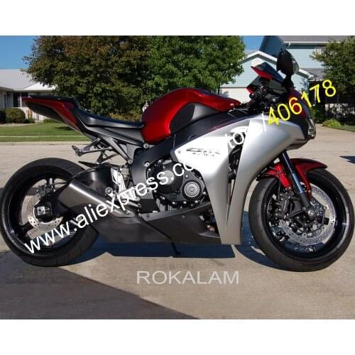 Cheap ABS Fairing Kit For Honda CBR1000RR CBR 1000 RR 1000RR 08 09 10 11 Fireblade 2008-2011 Red Fairings (Injection Molding)