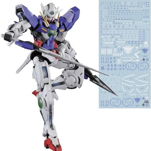 Gunpla PG GN-001 water sticker fluorescent