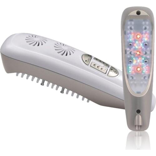 2020 Laser Comb Treatment Fast Activate Hair Follicles Hair Regrowth Micro Current Scalp Massage Instrument for Thinning Hair