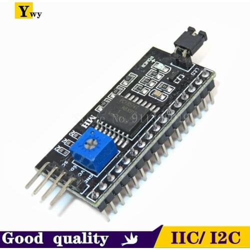 2PCS Serial Board Module Port PCF8574 IIC/I2C/TWI/SPI Interface Module 1602 2004 LCD Display
