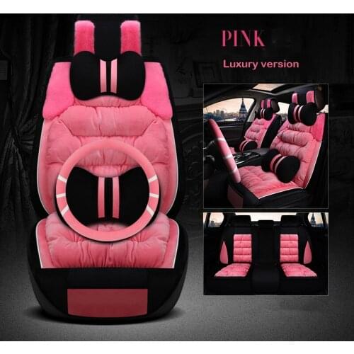 Plush car seat covers set For bmw e46 e36 e39 x5 e53 f11 f10 e60 f30 x3 e83 x1 x2 x4 x6 e30 1/2/3/4/5 series bmw e90 accessories