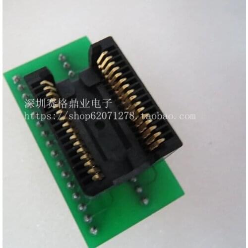 Original WELLS IC Test Seat SOJ32 SOP40 SOJ44 Burning Programm Socket Adapte