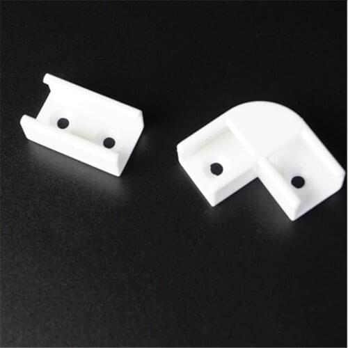 Flat profile connector ,90 degree and 180 degree link for 15mm wide 9mm high aluminium profile