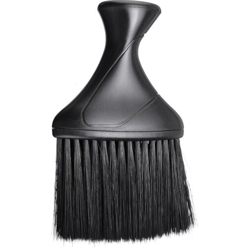 Barber HairbrushNeck Face Duster Brush Salon Stylist Hair Cleaning Cutting Styling Hair Cut Make Tools Black