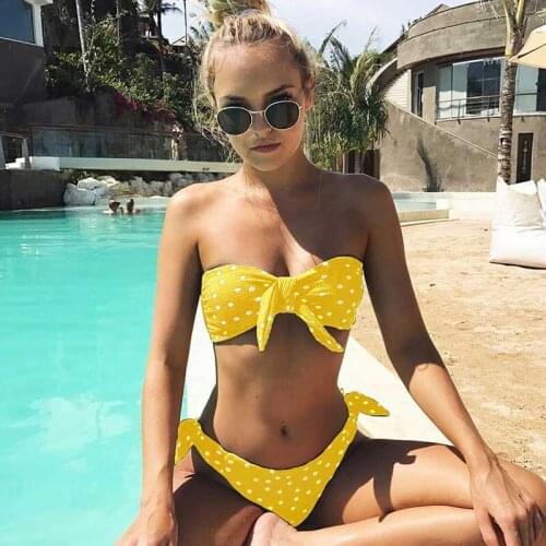 Stroj Kapielowy Polka Dot Swimwear