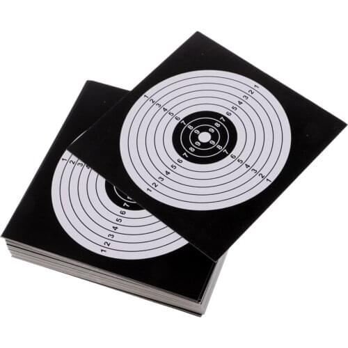 Pack of 100 Archery Paper Target for Hunting Arrow Recurve Compound Bow