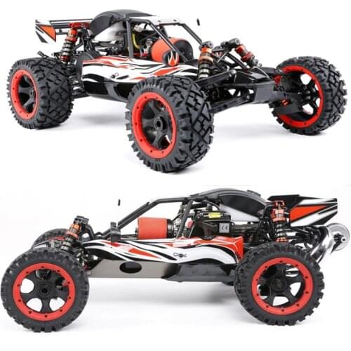 1/5 Scale ROFAN Rovan Mini QBaja RCING 29CC Gasoline Engine with Head Wheel 2WD Rc Truck Easy to Rise
