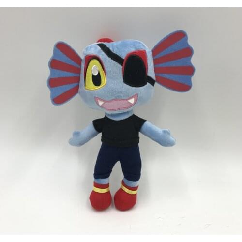 25cm Undertale Undyne Plush Toys Moive Game Character Cute Soft Stuffed Dolls For Kid Gift