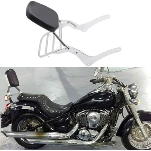 Motorcycle Sissy Bar Backrest Luggage Rack for Kawasaki Vulcan VN900 Classic 1996 1997 1998 1999-2012