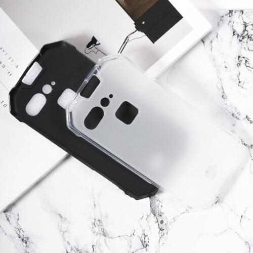 AGM X2 Case Silicon Cover Soft TPU Matte Pudding Solid Black Phone Protector Shell For AGM X 2 Capa Coque Telefon Bag 5.5 inch