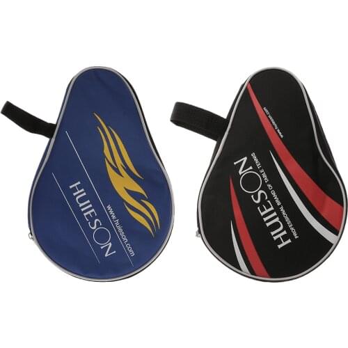 Ping Pong Paddle Cover - Table Tennis Racket Case Paddle Bag For 1 Bat and 3 Balls - Portable and Durable