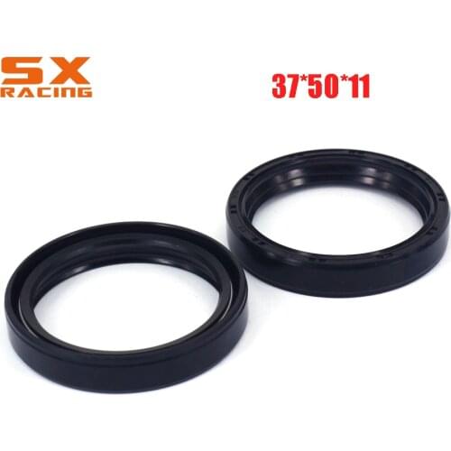 37*50*11/13 Motorcycle Front Fork Damper Oil Seal & Dust Cover For CR CRF NX XR CMX CX FT VF VT XL XR CB CBR EX250R RM GZ GS550L