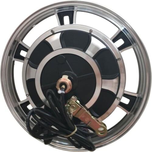 16 Inch 36V 48V 350W 500W Electric Scooter double axles brushless gearless hub wheel DC Motor Electric motorcycle Ebike engine