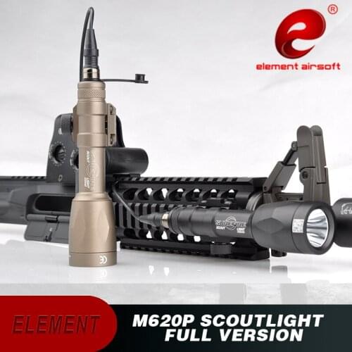 Element Airsoft Gun Light M620P Scouting Hunting Lamp Superbright 630 Lumen Tactical Flashlight Weapon Light EX363