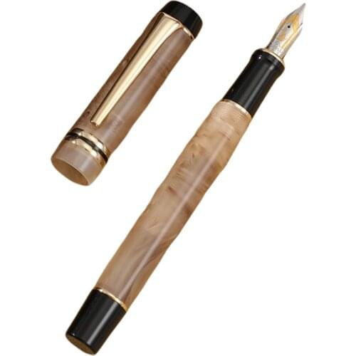 Kaigelu 316 Office School Calligraphy Practice Various Nibs Metal Stationery Fashion Fountain Pen Parallel Student Gift Luxury