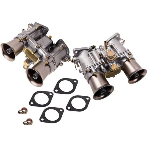 48IDA Carburetor Carb Assembly for 48 IDA 19030.018 19030.015 19030018 with Air Horn 2 Gaskets