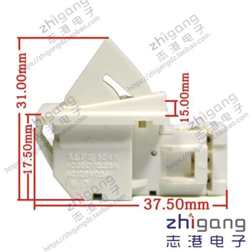 Refrigerator door switch Japan ALPS SDKNA20700 switch door light button reset switch