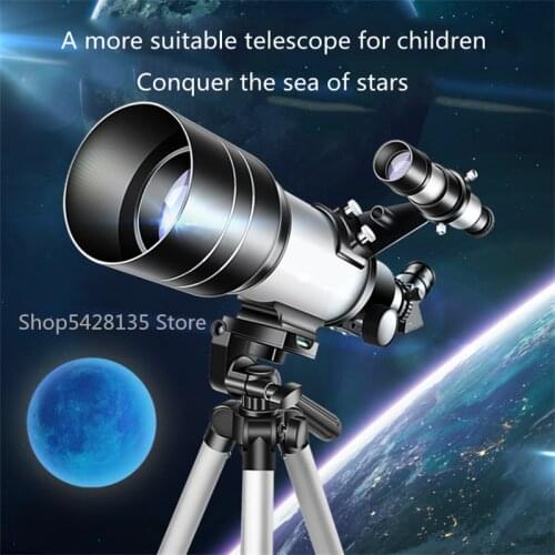 Professional astronomical telescope high quality powerful monocular 150 times zoom night vision children starry sky moon