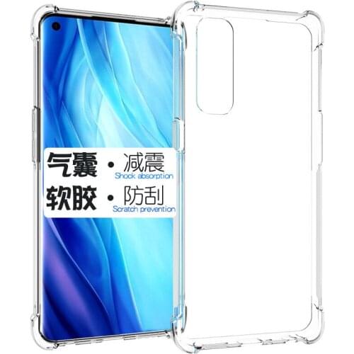 Antiskid Silicon Soft Case For OPPO Reno 4 Pro 4G 5G Reno 5 Pro Plus Find X3 Pro Neo Lite Find X2 Pro Lite Soft Back Cover Case