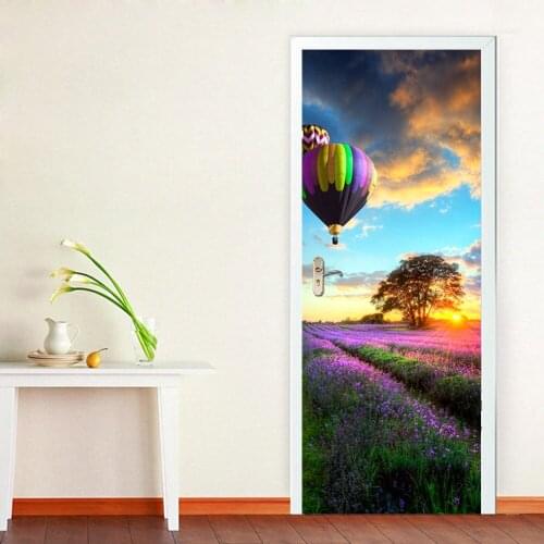 Colomac 3d wall door stickers self-adhesive poster renovation living room bedroom home scenery pattern decoration accessories