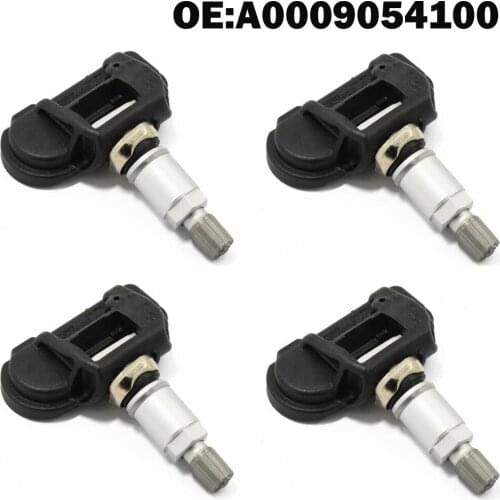 4 PCS Car TPMS Tire Pressure Monitor Sensor System for Mercedes Benzfor Vito (W447) SL (R231) SLK SLC (R172) S (W217 / W222)