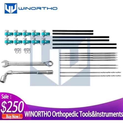 SK Single Clamp for Veterinary Orthopedic Small Animal ESF Orthopedic External Fixator animal plate SK Fixation Pet tools pins