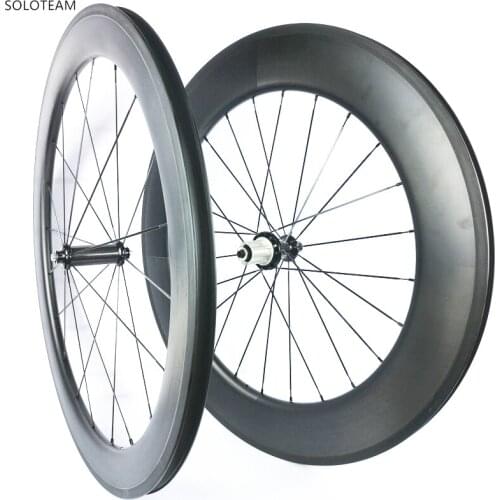 Soloteam customized Powerway R36 carbon wheels 38mm 45mm 50mm 60mm 88mm carbon bicycle wheels 700C road bike carbon wheelset
