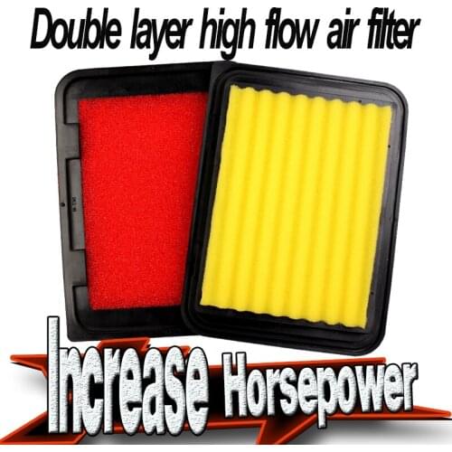 High flow air filter Improve horsepower for Toyota Corolla Allion Premio Vitz Wish Yaris Verso RAV4 IV