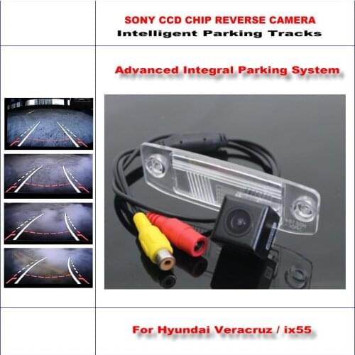 Car Rear Parking Camera For Hyundai Veracruz/ix55 2007-2015 Intelligent Tracks Backup Reverse Dynamic Guidance Tragectory CAM