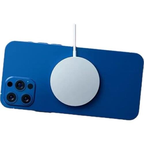 Charger Round digital charger is suitable for Apple mobile phone charger fast charging 15w magnetic magsafe wireless charging