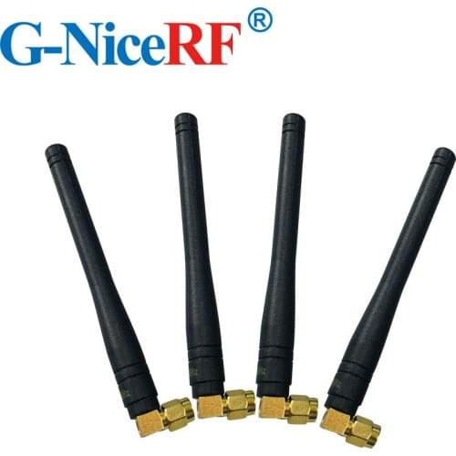 10pcs/lot SW915-WT100 915MHz Gain 3.0 dBi Rubber Antenna with Male SMA head for wireless module