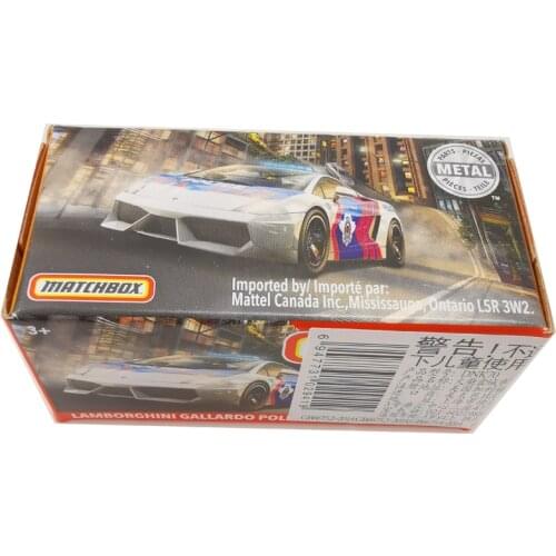 2020 Matchbox Cars 1:64 Car LAMBORGHINIS GALLARDO POLICE Metal Diecast Alloy Model Car Toy Vehicles
