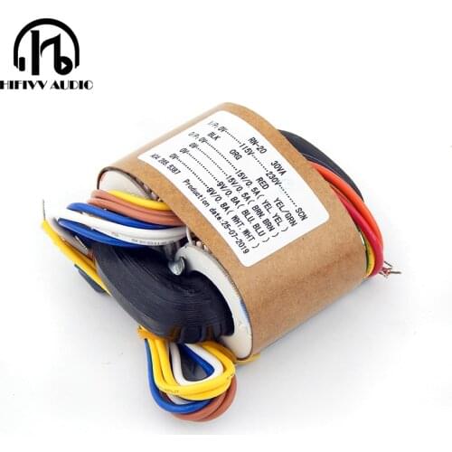Hifivv audio 30W transformer output voltage 15V 9V R transformer DAC preamp headphone amplifier and audio