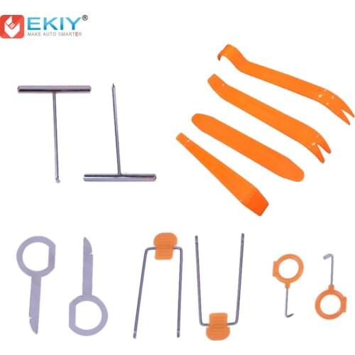 EKIY Professional Repair Tools 4 / 12pcs Car Disassembly Tools Dashboard Installation Removal DVD Stereo Refit Kits Plastic Part