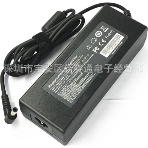 50pcs/lot Laptop AC Adapter 19V 6.3A Power Supply Charger 5.5*1.7mm for ACER V3-772G 7745G 8940G 3750G 4820TG 4743 4750G 5951