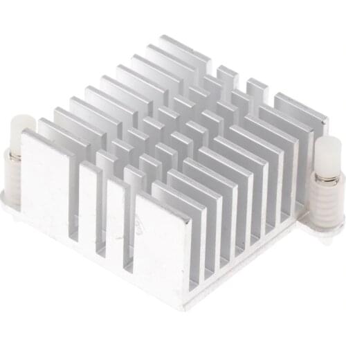 Aluminium Heat Sink North South Bridge Electronic Radiator 40*38*19mm Silver