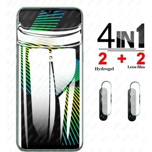 For Oppo Realme 6i Full Cover Screen Protector Hydrogel Film Soft Protective Tempered Glass on Realme 6 i Camera Lens RMX2040