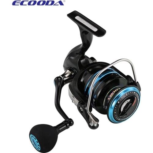 ECOODA EBF Spinning Fishing Ree FREE SHIPPING Boat Fishing wheel 2000 3000 4000 5000 Ball Bearings 5+1 Drag Power 10kg