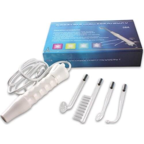 Electrode High Frequency Facial Machine Spot Acne Remover Facial Skin Care Face Spa Facial Massager Skin Rejuvenation