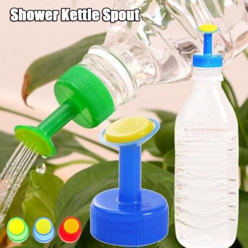 Watering Nozzle Gardening Plant Watering Attachment Spray-head Soft Drink Bottle Water Can Top Waterers Seedling Irrigation Tool