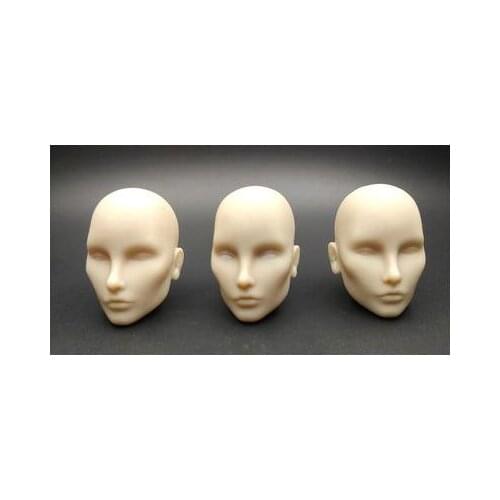 New Arrival Rare Collection IT Doll Heads Practice Makeup Elise Doll Bald Head DIY Toys