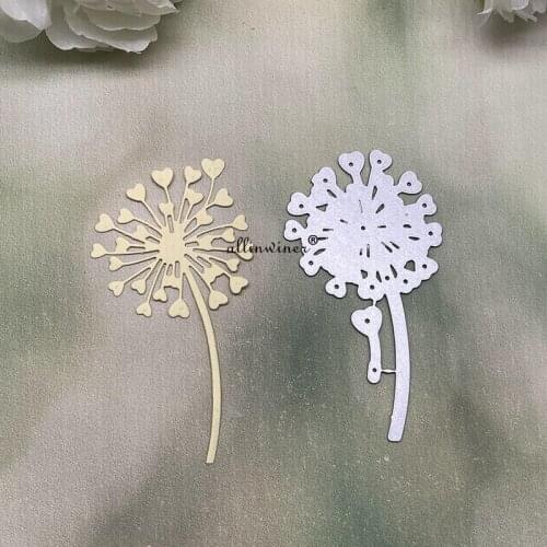 Dandelion decoration Metal Cutting Dies for DIY Scrapbooking Album Paper Cards Decorative Crafts Embossing Die Cuts