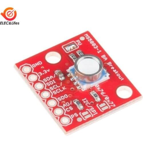 Original GY-MS5803-01BA High Precision Fluid Liquid Gas Pressure Height Sensor Module MS5803-01BA I2C/SPI Breakout board