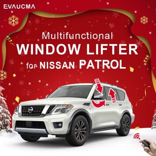 Original car power window closer window closing/opening +mirror folding/opening for N issan Patrol y62 Car Alarm Car Accessories