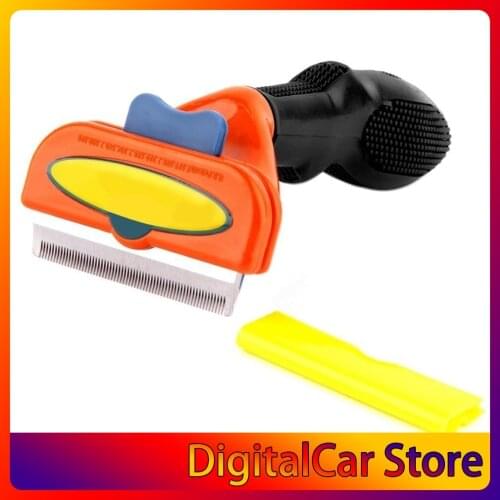 Pet Comb Hair Tool Long Short Grooming Brush Comb For Small Medium&Large Dogs Cats Without Cutting or Damaging the Skin