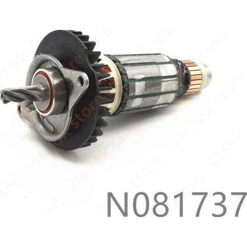 5 teeth Armature Rotor motor for DEWALT N081737 D25102K D25103K D25122K D25123K D25124K D25113K D25223K D25213K Power Tool part