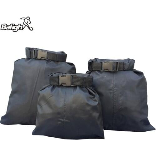 Balight 3 Pcs/set Waterproof Dry Bag Multifunctional Light Upstream River Rafting three-piece Bag Large Medium