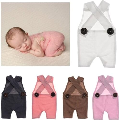 Newborn Baby Photo Costume Knit Crochet Outfits Cute Photograph Props for Baby Boy Girls