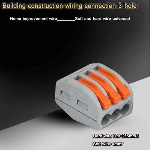 Universal building construction wire connector HC222-413 terminals lugs for wires electrical wire terminals crimp connector